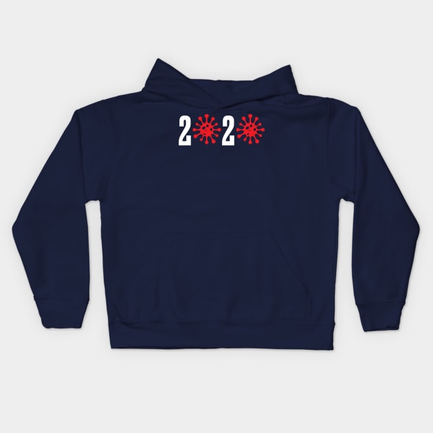 Coronavirus 2020 Kids Hoodie by fullgrownham